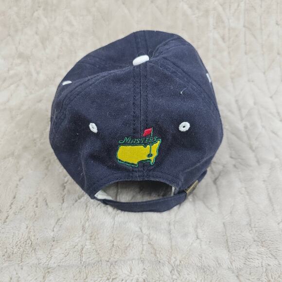 Masters Strap Back Hat Augusta National Golf Club Script Embroidered The Game - Picture 2 of 5